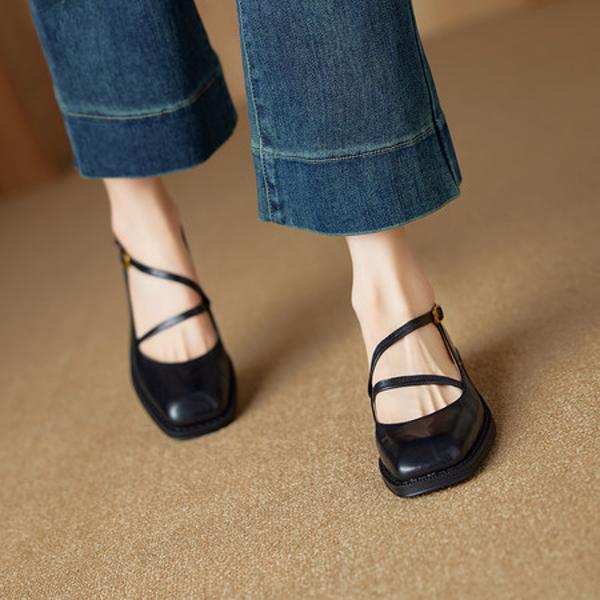 Exquisite Handcrafted Leather Women's Shoes: Luxury, Elegance, and Quality(Ebuer888b3250)