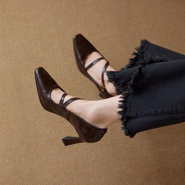 Luxury Handcrafted Leather Women's Shoes: Exquisite Artistry & Quality(Ebuer888b7533)