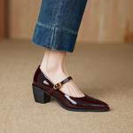 Luxury Handcrafted Genuine Leather Women's Shoes: Elegance Redefined(Ebuer888b7535)