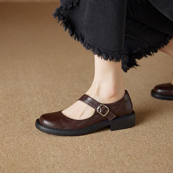 Handcrafted Genuine Leather Women's Shoes: Exquisite Craftsmanship & Elegant Luxury(Ebuer888b3252)