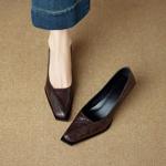 Elegant Handmade Genuine Leather Women’s Shoes – Luxurious Craftsmanship(Ebuer888b7538)