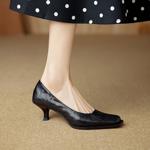 Elegant Handmade Genuine Leather Women’s Shoes – Luxurious Craftsmanship(Ebuer888b7538)