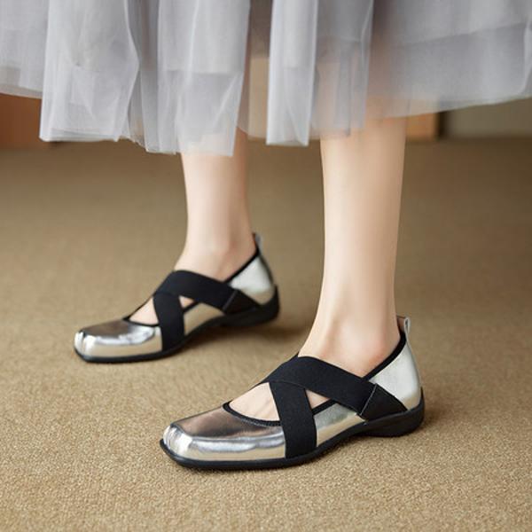 Handcrafted Luxury Genuine Leather Women's Shoes - Elegance Redefined(Ebuer888b3257)