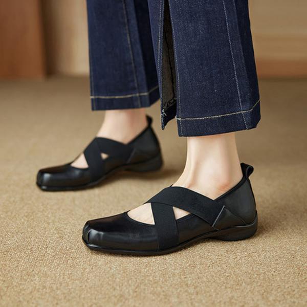 Handcrafted Luxury Genuine Leather Women's Shoes - Elegance Redefined(Ebuer888b3257)