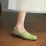 Handcrafted Leather Women's Shoes - Elegance Redefined(Ebuer888b3262)