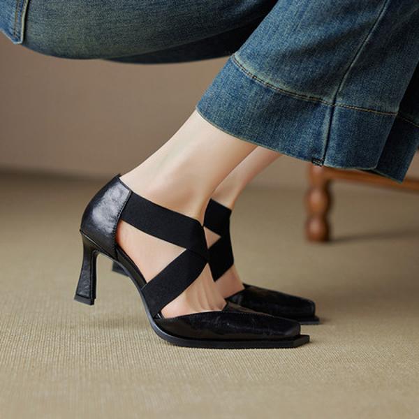 Exquisite Leather Handcrafted Women's Shoes: Luxury Elegance(Ebuer888b7540)