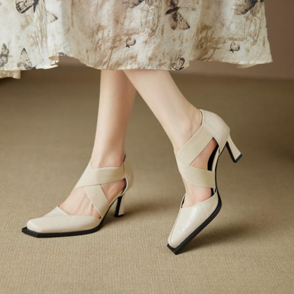 Luxurious Handcrafted Leather Women's Shoes of Superior Quality(Ebuer8887540)