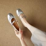 Handcrafted Genuine Leather Women's Shoes: Elegance Meets Luxury Craftsmanship(Ebuer8883241)