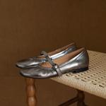 Handcrafted Genuine Leather Women's Shoes: Elegance Meets Luxury Craftsmanship(Ebuer8883241)