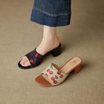 Handcrafted Genuine Leather Women’s Shoes - Elegant Luxury Craftsmanship(Ebuer888b7544)