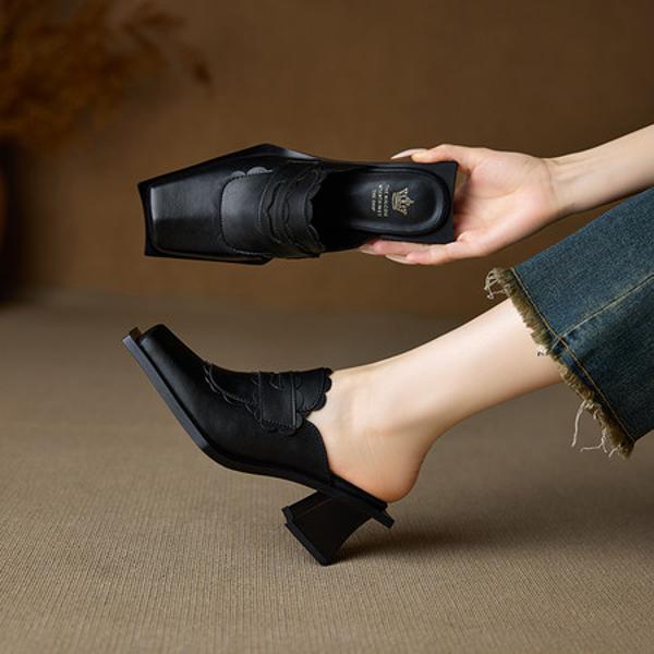 Elegantly Crafted Handmade Genuine Leather Women's Shoes of Exquisite Quality(Ebuer888b7547)