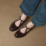 Handcrafted Leather Women's Shoes: Sophisticated Luxury Style(Ebuer888b7548)