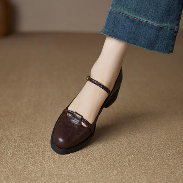 Exquisite Handcrafted Leather Women's Shoes: Luxury & Elegance(Ebuer888b7549)