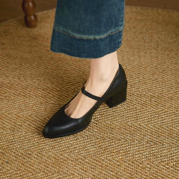 Exquisite Handcrafted Leather Women’s Shoes - Elegant Luxe(Ebuer888b3265)