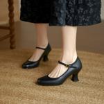 Luxurious Handcrafted Leather Women's Shoes: Artistry Meets Elegance(Ebuer888b3267)