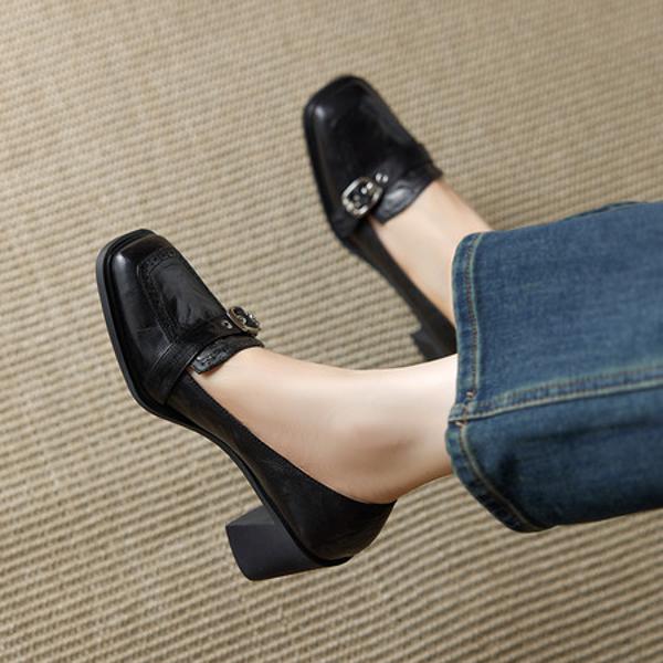 Elegant Handcrafted Leather Women’s Shoes - Luxury Quality(Ebuer888b3268)