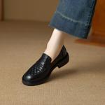 Elegant Handcrafted Genuine Leather Women's Shoes - Luxe Craftsmanship(Ebuer888b3269)