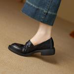 Elegant Handmade Genuine Leather Women’s Shoes: Luxurious Craftsmanship and Quality(Ebuer888b3272)