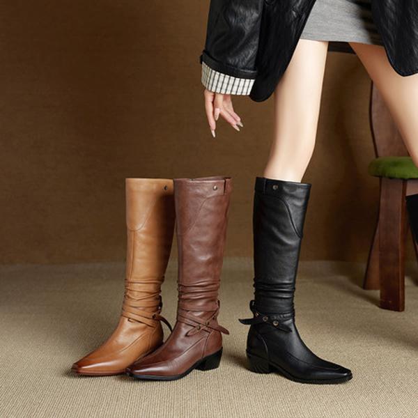 Elegant Handcrafted Leather Women's Shoes: Luxury Craftsmanship(Ebuer888b7553)