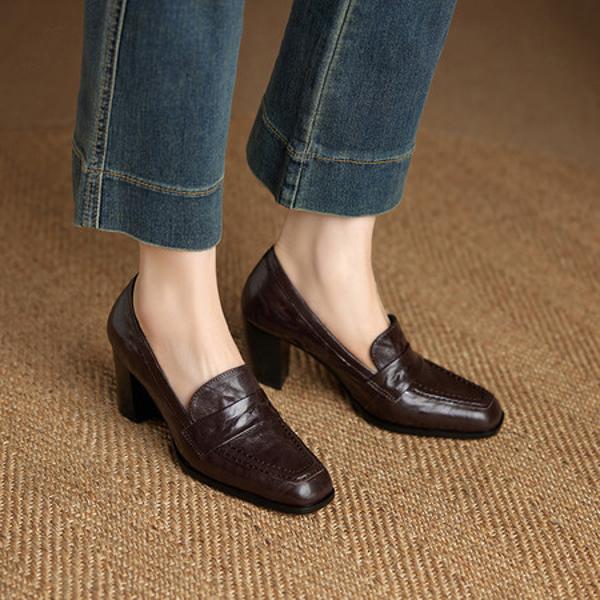 Exquisite Handcrafted Leather Women's Shoes for Luxurious Elegance(Ebuer888b7556)