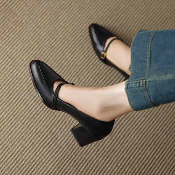 Luxurious Handcrafted Leather Women's Shoes of Elegance(Ebuer888b3273)