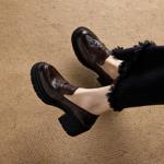 Elegantly Crafted Genuine Leather Handcrafted Women's Shoes of High Quality(Ebuer888b3275)