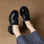 Elegantly Crafted Genuine Leather Handcrafted Women's Shoes of High Quality(Ebuer888b3275)