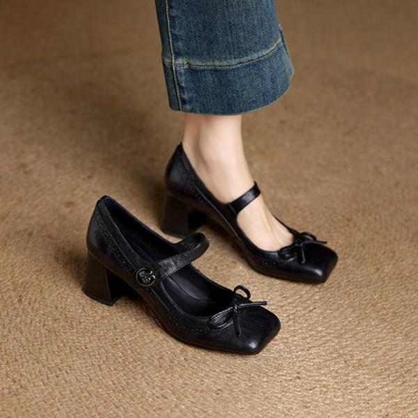 Exquisite Handmade Leather Shoes for Elegant Women(Ebuer888b7558)