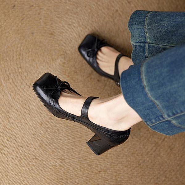 Exquisite Handmade Leather Shoes for Elegant Women(Ebuer888b7558)