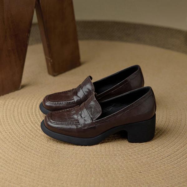 Exquisite Handcrafted Leather Women's Shoes: Luxury Meets Timeless Elegance(Ebuer888b7564)