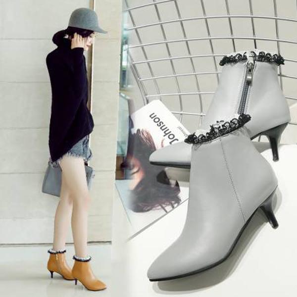 Elegant Handmade Leather Women's Shoes: Exquisite Craftsmanship & Luxurious Quality(EbukaA-532)