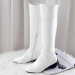 Elegant Handmade Genuine Leather Women's Shoes with Luxurious Craftsmanship(EbukaB07)