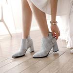 Elegant Handmade Leather Women's Shoes of Luxury Quality(Ebuka218-12)