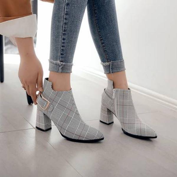 Elegant Handmade Leather Women's Shoes of Luxury Quality(Ebuka218-12)