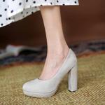 Handcrafted Luxury Leather Women's Shoes - Elegance in Every Stitch(Ebuka102-2)