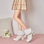 Elegant Handcrafted Leather Women's Shoes of Luxury(Ebuka45731)