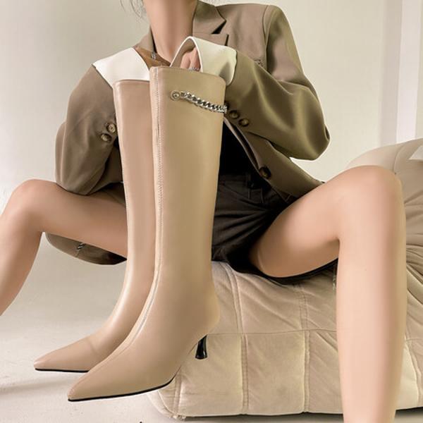 Exquisite Handmade Leather Women's Shoes: The Essence of Luxury Craftsmanship(Ebuka22-17)