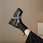 Handcrafted Leather Women's Shoes: Elegant Luxury Design(Ebuka45952)