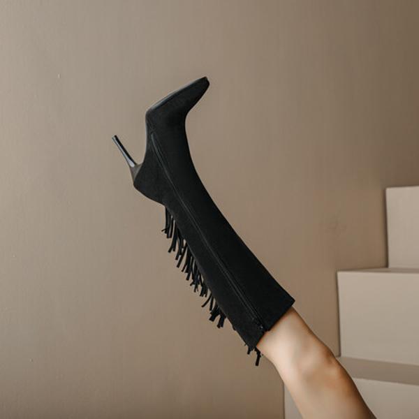 Handcrafted Leather Women's Shoes: Luxurious Elegance Redefined(EbukaB22-7)