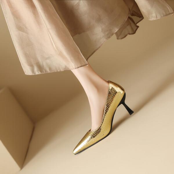 Handcrafted Leather Women's Shoes: Luxury & Elegance(Ebuka45800)