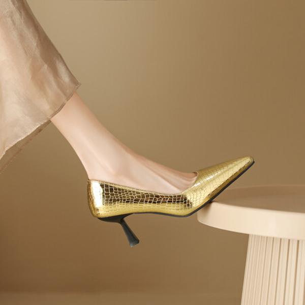 Handcrafted Leather Women's Shoes: Luxury & Elegance(Ebuka45800)