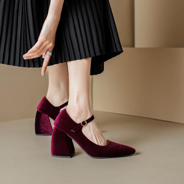 Elegance in Every Step: Handcrafted Luxury Leather Women's Shoes(Ebuka23-17)