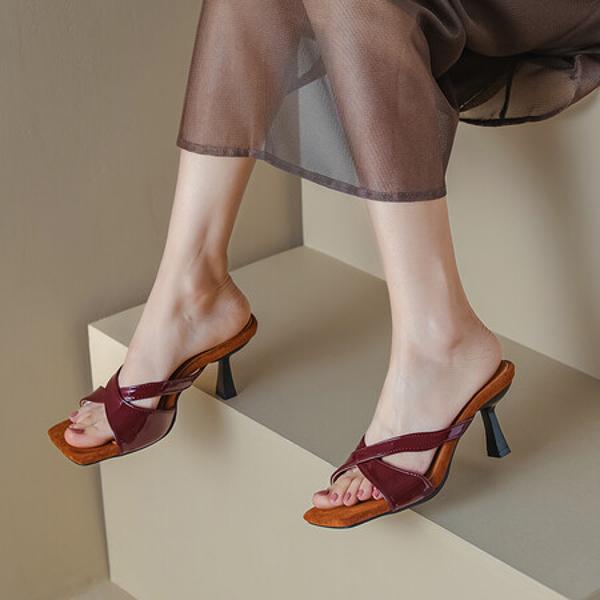 Handcrafted Real Leather Women's Shoes: Luxurious Elegance.(Ebuka23-19)