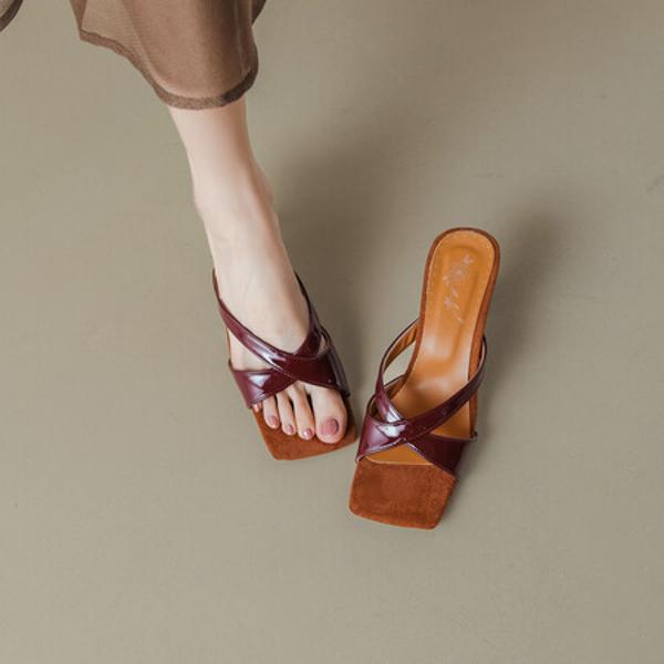 Handcrafted Real Leather Women's Shoes: Luxurious Elegance.(Ebuka23-19)