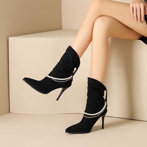 Handcrafted Luxurious Genuine Leather Women's Shoes - Exquisite Craftsmanship & Quality(Ebuka23-32)