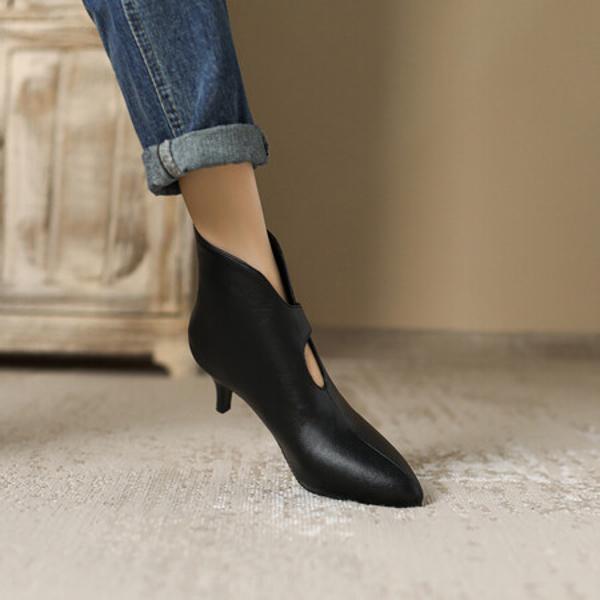 Handcrafted Luxury Real Leather Women's Shoes: Elegance in Every Step(Ebuka23-36)