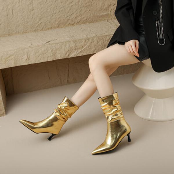 Luxurious Handmade Leather Women's Shoes: Exquisite Craftsmanship & Elegance(Ebuka23-38)