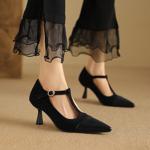 Exquisite Handcrafted Genuine Leather Women's Shoes for Elegant Luxury(Ebuka453-13)