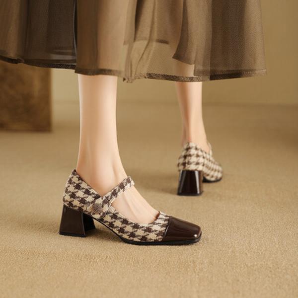 Crafted Elegance: Handcrafted Leather Women's Shoes(Ebuka303-16)