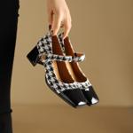 Crafted Elegance: Handcrafted Leather Women's Shoes(Ebuka303-16)